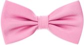 Strik geribd roze