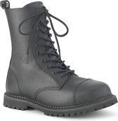 Demonia Veterlaars -36 Shoes- RIOT-10 US 4 Zwart