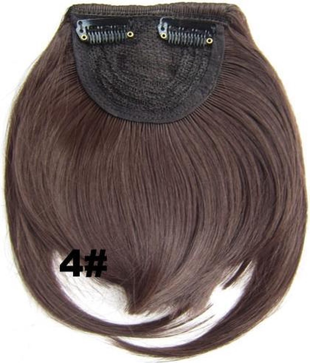 Pony hair extension clip in bruin - 4#