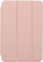Geschikt voor iPad Air  Tri-Fold - Multi-Stand Case - Smartcase - Smart Cover - Hoesje - Beschermcase - Rosé Goud