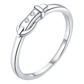 Zilveren Ringen | Ring Riem | Zilveren riem met gesp | 925 Sterling Zilver | Bedels Charms Beads | Past altijd op je Pandora armband | Direct snel leverbaar | Miss Charming