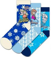 Kids Licensing Sokken Frozen Meisjes Blauw Maat 27/30 3 Paar