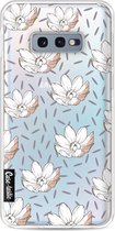Casetastic Samsung Galaxy S10e Hoesje - Softcover Hoesje met Design - Sprinkle Flowers Print