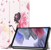 Samsung Galaxy Tab A7 Lite Hoes Book Case Hoesje - Samsung Galaxy Tab A7 Lite Hoes (2021) Cover - 8,7 inch - Elfje
