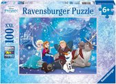 Ravensburger puzzel Disney Frozen: IJsmagie - Legpuzzel - 100 stukjes - Multicolor