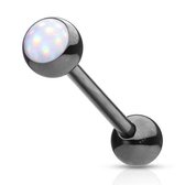 Tongpiercing Illuminating zwart