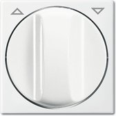 Busch-Jaeger Balance SI centraalplaat + knop voor jaloezieschakelaar wit