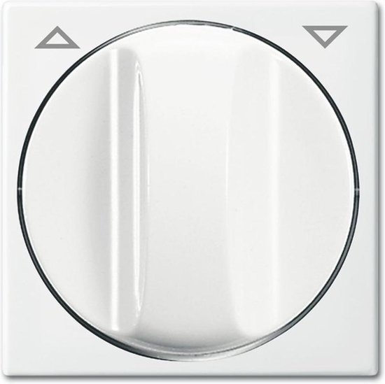 Melbourne dauw idioom Busch-Jaeger Balance SI centraalplaat + knop voor jaloezieschakelaar wit |  bol.com