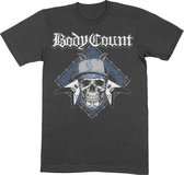 Body Count Heren Tshirt -M- Attack Zwart