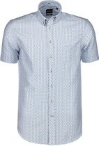 Jac Hensen Overhemd - Modern Fit - Blauw - 5XL Grote Maten