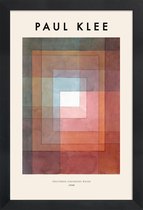 JUNIQE - Poster met houten lijst Klee - White Framed Polyphonically