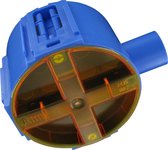 ABB - Inbouwdoos - Hafobox - 40mm - 5/8inch - Incl. Deksel - Blauw