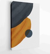 Hand draw Organic shape design for wall framed prints, canvas prints, poster, home decor, cover, wallpaper 4 - Moderne schilderijen – Vertical – 1899776551 - 50*40 Vertical
