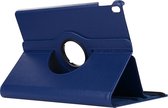 Apple iPad Pro 10.5 (2017) Hoes - Mobigear - 360 Rotating Serie - Kunstlederen Bookcase - Marineblauw - Hoes Geschikt Voor Apple iPad Pro 10.5 (2017)