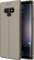 Samsung Galaxy Note 9 Hoesje - Mobigear - Luxury Serie - TPU Backcover - Grijs - Hoesje Geschikt Voor Samsung Galaxy Note 9