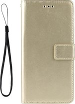 Nokia 3.2 Hoesje - Mobigear - Wallet Serie - Kunstlederen Bookcase - Goud - Hoesje Geschikt Voor Nokia 3.2