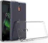 Mobigear Crystal Telefoonhoesje geschikt voor Nokia 2.1 Plus Hardcase Backcover Hoesje - Transparant