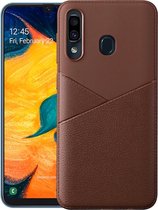 Xiaomi Redmi 7 Hoesje - Mobigear - Excellent Serie - TPU Backcover - Bruin - Hoesje Geschikt Voor Xiaomi Redmi 7