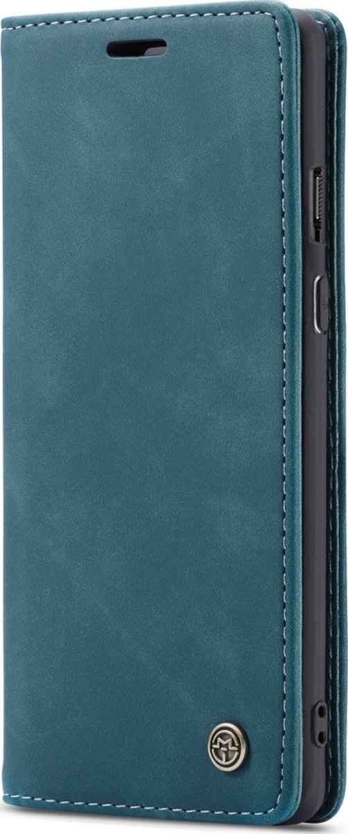 Caseme Telefoonhoesje geschikt voor OnePlus 8 Hoesje | Caseme 013 Bookcase Portemonnee | Pasjeshouder voor 2 Pasjes | Telefoonhoesje voor Pinpas / OV Kaart / Rijbewijs - Blauw