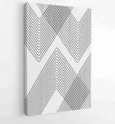 Earth tones organic shape Art design for poster, print, cover, wallpaper, Minimal and natural wall art. 2 - Moderne schilderijen – Vertical – 1873831165 - 80*60 Vertical