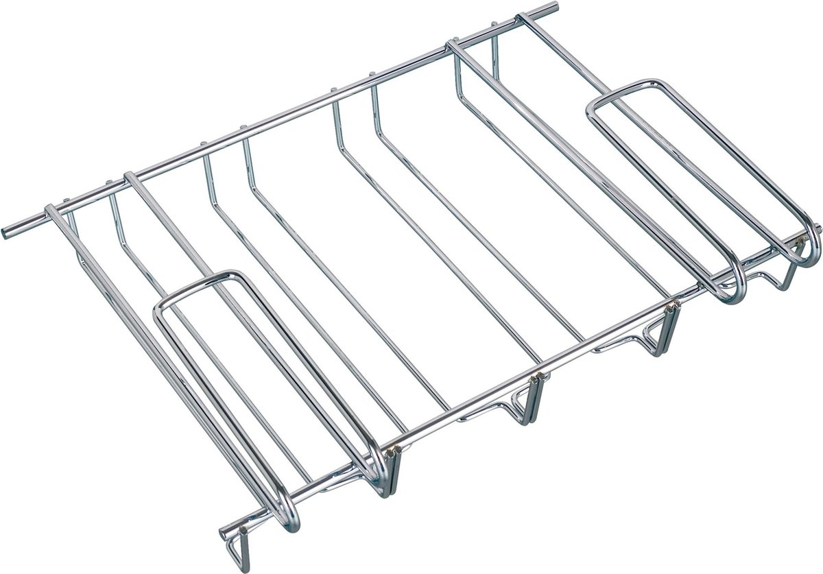 Wenko Glazenhouder aan plank - Zilver - Ophangen zonder boren