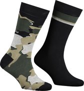 Jac Hensen Sokken - 2-pack - Groen - 43-46