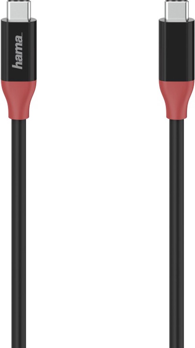 Hama USB-C-kabel, eMarker, USB4 Gen3, 40 Gbit/s, 0,80 m