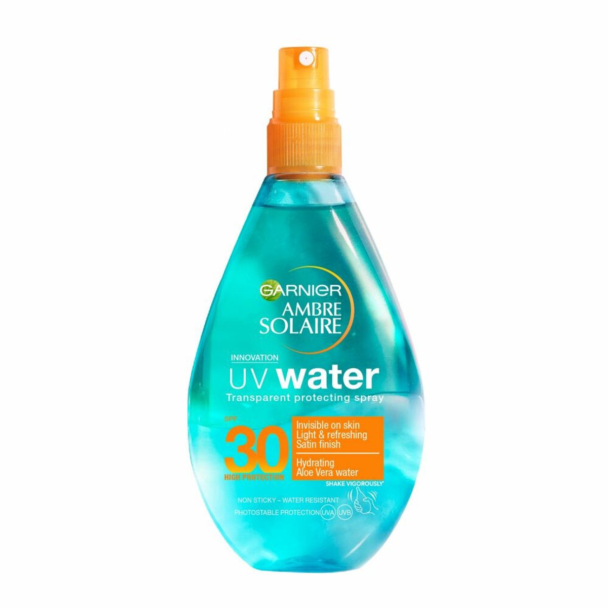 Garnier Ambre Solaire UV Water - Beschermende zonnebrandspray SPF30 - 150ml