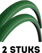 Fietsband - Buitenband - Set van 2 - 28 x 1 1/2 (40-622) groen