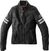 Spidi Vintage Lady Ice Black Motorcycle Jacket - Maat 44