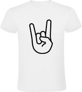 Rock Fingers Heren T-shirt | rockmuziek