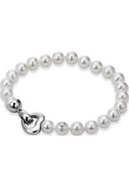 Adriana Parel armband Zoetwater 19 cm Herz in  zilver T9