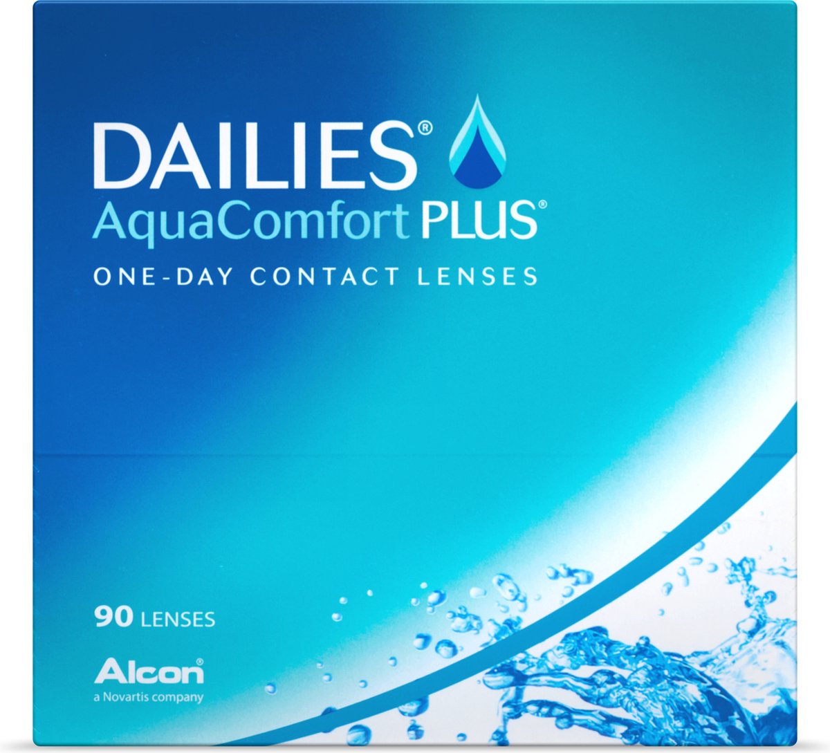 -1.50 - DAILIES® AquaComfort PLUS® - 90 pack - Daglenzen - BC 8.70 - Contactlenzen