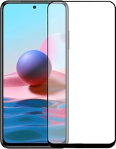 Shop4 - Xiaomi Redmi Note 10 Glazen Screenprotector - Edge-To-Edge Gehard Glas Transparant