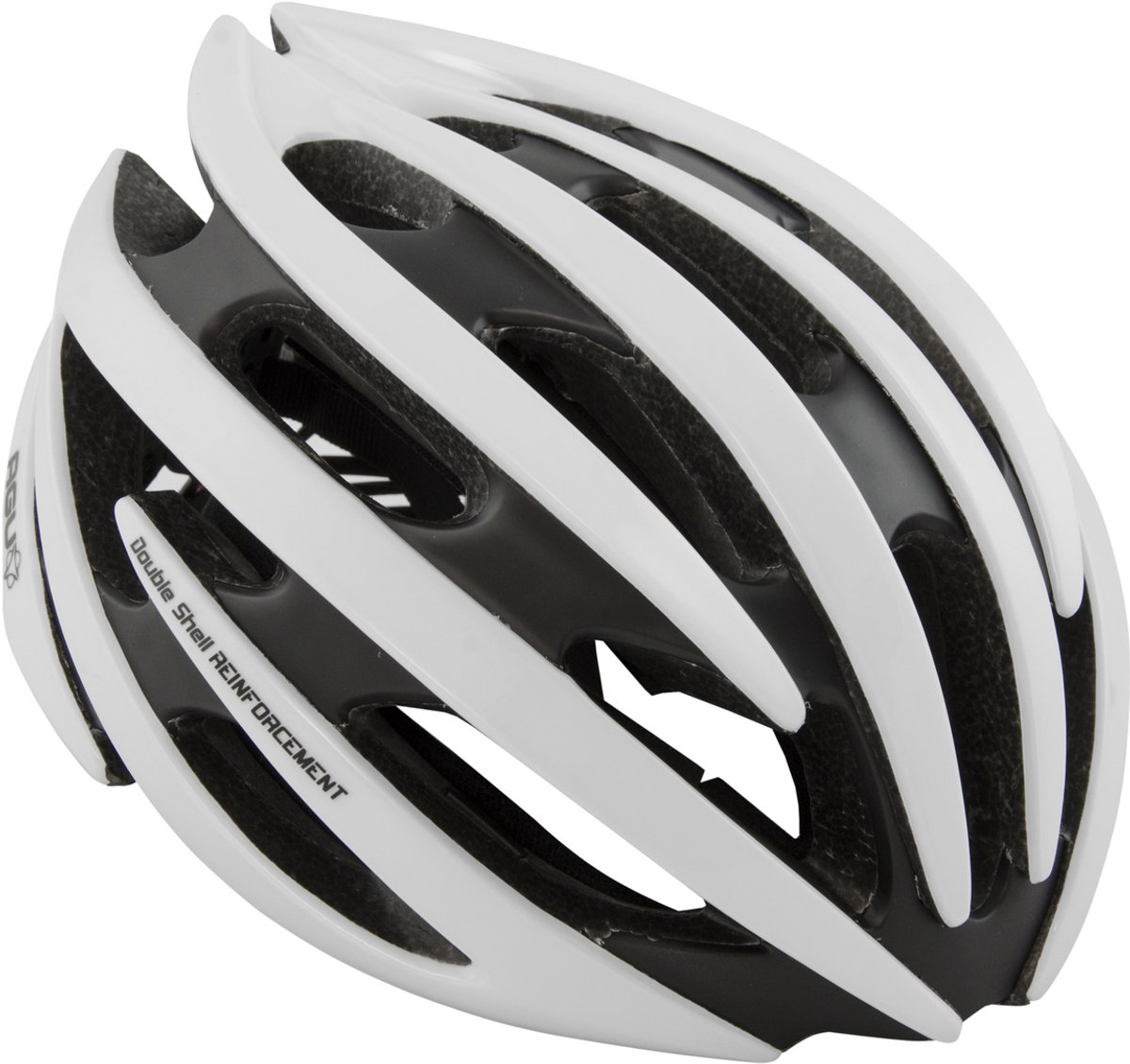 AGU Thorax Fietshelm - Wit - L/XL - incl. insectennetje