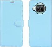 Xiaomi Mi 10T Lite Hoesje - Mobigear - Classic Serie - Kunstlederen Bookcase - Blauw - Hoesje Geschikt Voor Xiaomi Mi 10T Lite