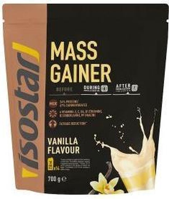 Isostar Mass Gainer Eiwitshake - 700 gram - Vanille