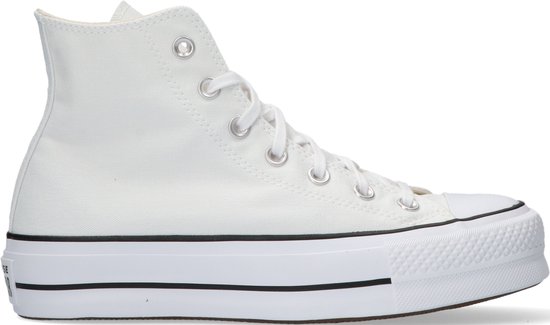 Converse Dames Hoge sneakers Chuck Taylor All Star Lift Hi - Wit - Maat 42,5  | bol.com