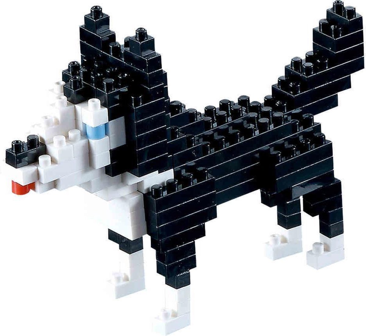BRIXIES Husky - Nano Bouwset Honden - 120 onderdelen - Vanaf 8 jaar