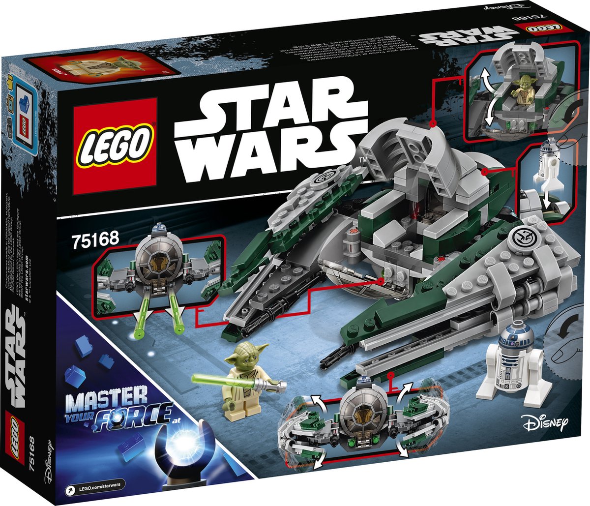 LEGO Star Wars Yoda's Jedi Starfighter 75168 — afbeelding 10