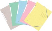 Oxford Top File+ elastomap, voor ft A4, geassorteerde pastelkleuren