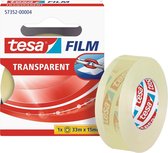tesafilm® Transparant Zelfklevend plakband - voor universeel gebruik, sterkte kleefkracht, 33m:15mm