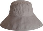 Bucket Hat Dames Zonnehoed Traveller by House of Ord UPF50+ UV bescherming - Maat: 58cm verstelbaar - Kleur: Mocha