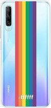 6F hoesje - geschikt voor Huawei P Smart Pro -  Transparant TPU Case - #LGBT - Vertical #ffffff