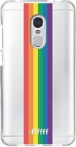 6F hoesje - geschikt voor Xiaomi Redmi 5 -  Transparant TPU Case - #LGBT - Vertical #ffffff