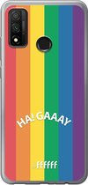 6F hoesje - geschikt voor Huawei P Smart (2020) -  Transparant TPU Case - #LGBT - Ha! Gaaay #ffffff