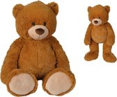 Nicotoy Knuffelbeer Klassiek Junior 60 Cm Pluche Bruin