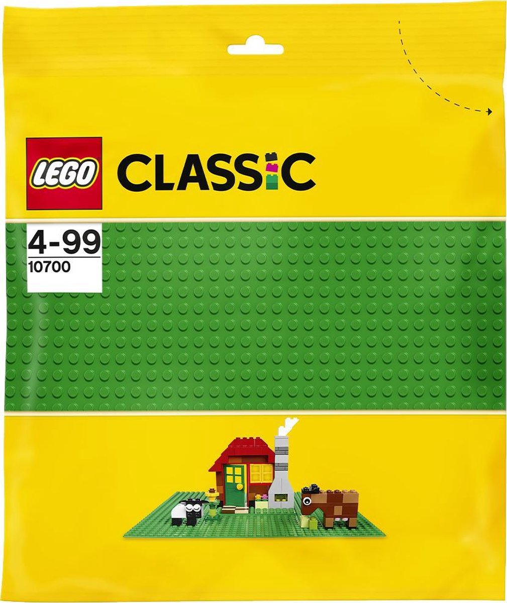 Set complet de Plaques de construction 32x32 goujons - adapté pour LEGO - 8  pièces 