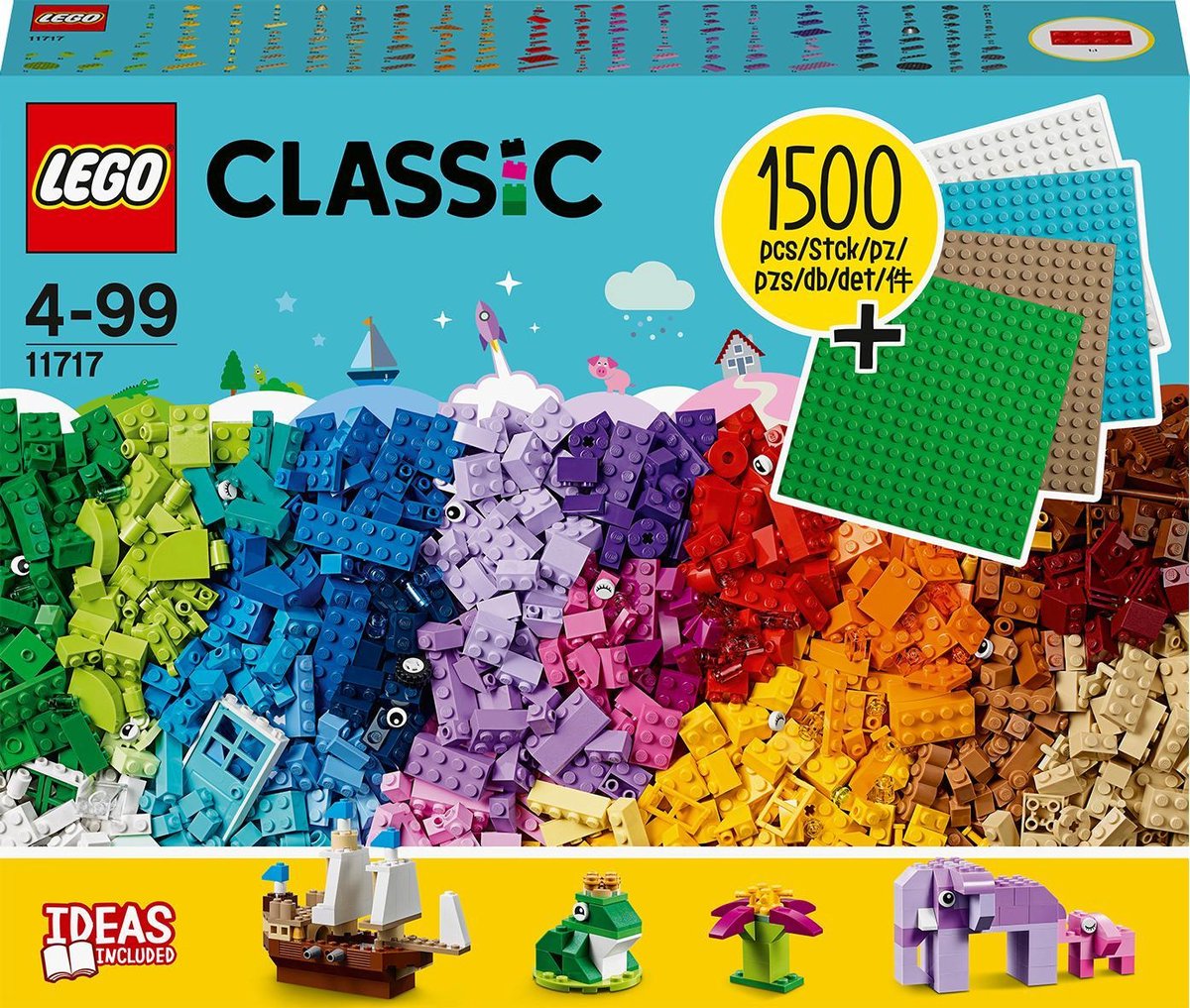 LEGO Classic 11020 Construire Ensemble, Boîte de Briques pour