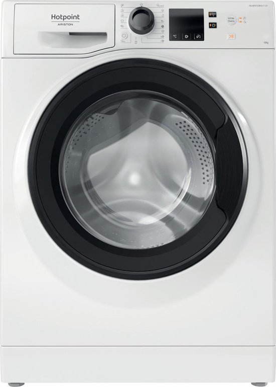 Wasmachine: Hotpoint NS1043CWKEU N wasmachine Voorbelading 10 kg 1400 RPM D Wit, van het merk Hotpoint-Ariston